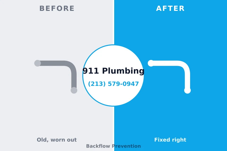 Before and after: plumbing company King, NC